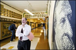 Paul A. Cook, the principal of Cleveland High School in Portland, Ore., has seen 30 students move to his school under the No Child Left Behind Act's transfer provisions.