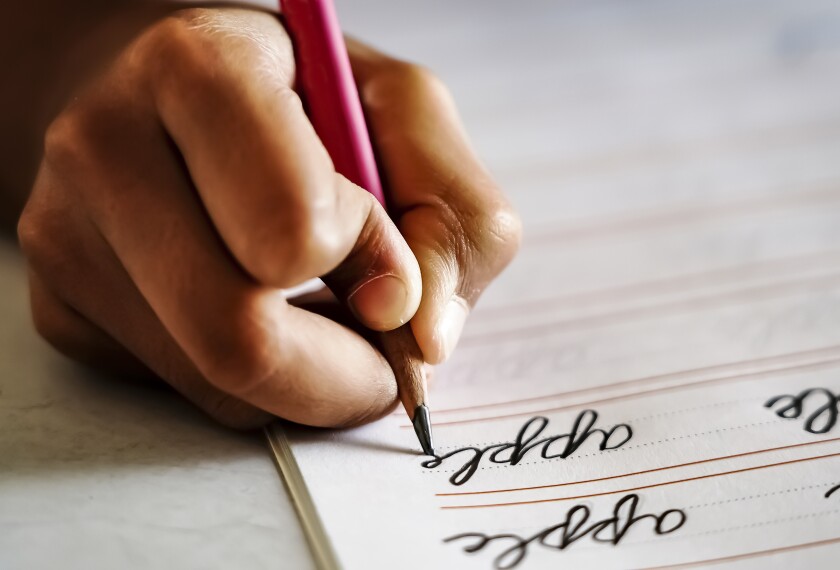 Why Don't the Common-Core Standards Include Cursive Writing?