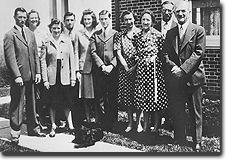A young Bill Goodling with his family in Pennsylvania in the late 1930's.