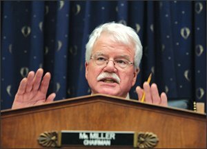 Chairman, George Miller, during a meeting of the U.S. House of Representatives Education & Labor Committee on Capitol Hill, Sept. 30, 2009, in Washington, D.C.