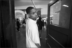 Alamin leaves his math class.