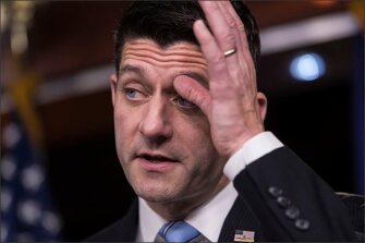 Speaker of the House Paul Ryan, R-Wis., defends the GOP tax reform plan during a news conference on Nov. 7 in Washington.