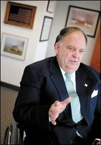 John H. Hager, the assistant secretary for special education, is sheperding rules for the revised IDEA.