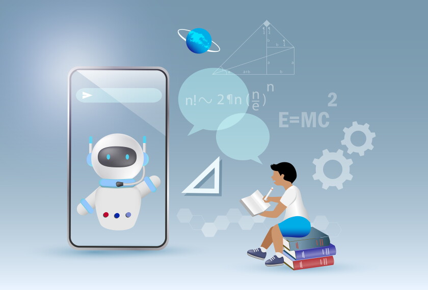 Student Using Ai Chat Students Want to Learn More About AI. Schools Aren't Keeping Up