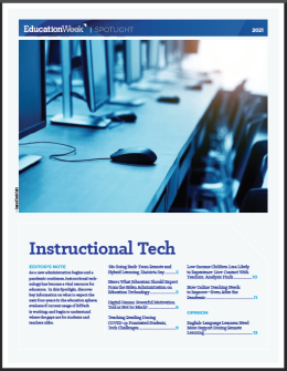 Instructional Tech Spotlight Title Page