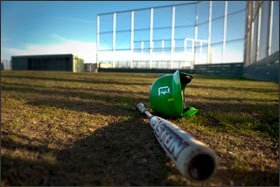 The baseball field lies empty after the Dixon High School Rams baseball team was defeated 4-0 by the Vallejo High School Apaches earlier this month.