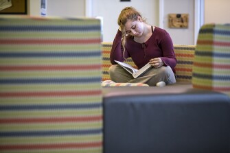Student Storm Mitchell wants to work in robotics and travel internationally. She could earn more than $81,000 as a robotics technician if she goes on to earn a bachelor’s degree.