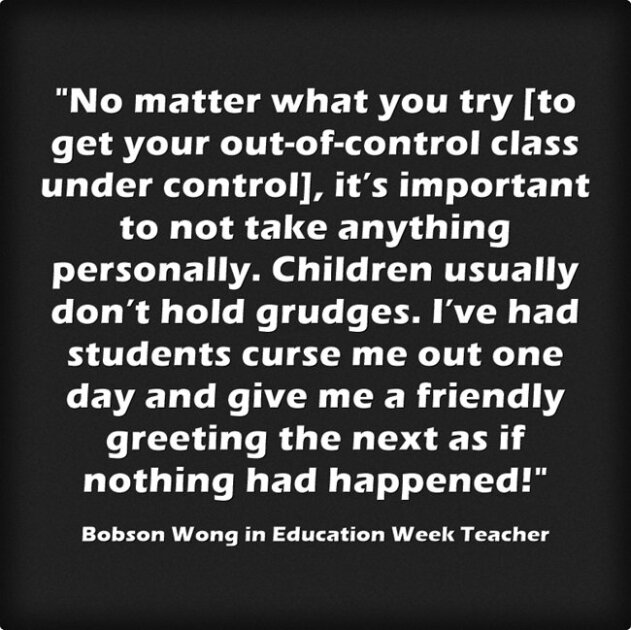 Response: Ways To Handle A Class That Has Gotten Out-Of-Control (Opinion)