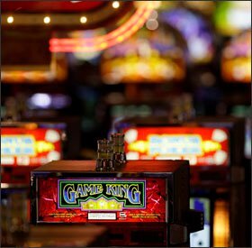 Slot machines await gamblers before the opening of business at Ameristar Casino in Kansas City, Mo., Sept. 30. Missourians will vote on Proposition A, a measure that would repeal the nation's only casino loss limit, in the upcoming general election.