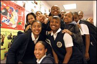 Students at the Young Women's Leadership School of East Harlem.