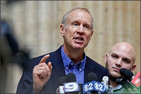 “The state’s going to be ready to step in and take action.” Gov. Bruce Rauner, Springfield, Ill., Feb. 2, 2016.