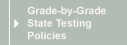 Data table on state testing policies
