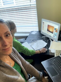 Julie Carter, a mom of four boys (grades 3, 5, 6 and 9) in San Antonio, Texas, has had her sons reading, playing in the rain, and discussing feelings and emotions while waiting for their teachers to post their work as the district starts distance learning. Carter is also an SEL behavior coach for the North East Independent School District and has been working on creating resources for teachers and parents in the district to use.