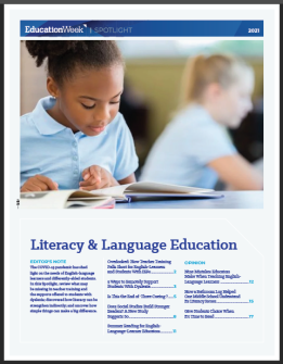 Literacy and Language Spotlight Title Page