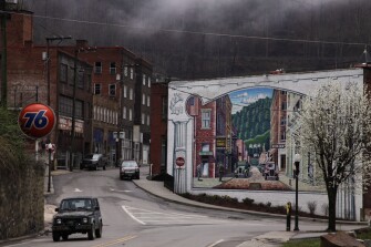 In McDowell County, W.Va., an ambitious, five-year partnership of more than 80 private and public groups is looking to turn around one of that state's lowest-performing rural school districts. The Reconnecting McDowell initiative launched in December. Above, an intersection in downtown Welch, the county seat and a town of just over 3,000 in the state's southernmost county.