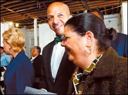 District of Columbia Mayor Anthony A. Williams appears at a charter school.