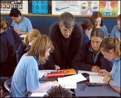 New Zealand students of Maori and European descent work together in classrooms involved in a research project that aims to make schools more supportive of children from tribes indigenous to the South Pacific nation.