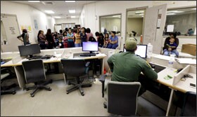 Children detainees sleep in a holding cell at a U.S. Customs and Border Protection processing facility in Brownsville, Texas. Many young migrants from El Salvador, Guatemala, and Honduras are eventually turned over to a parent or adult sponsor already in the United States while they await removal proceedings.