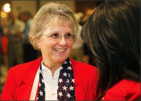 Diane Douglas, the GOP nominee for state chief, has made common-core opposition a key facet of her campaign.