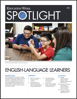 English Language Learners full size cover