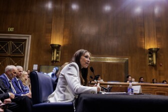 Deputy Secretary of Education for the Department of Education nominee Penny Schwinn appears before the Health, Education, Labor and Pensions committee in Washington, D.C., on June 5, 2025.