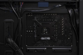 Detail of a computer interior at the Albuquerque Public Schools Technology Data Center in Albuquerque, New Mexico, on January 23, 2026.