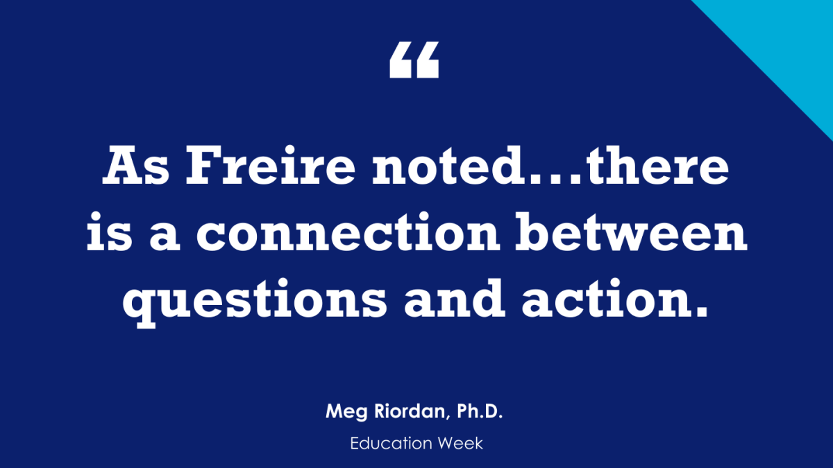 Students' Questions Can 'Drive Their Learning' (Opinion)