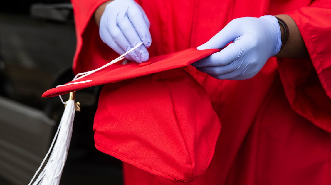 Graduation Cap Emergency Model Five Ideas for a Pandemic-Proof Graduation