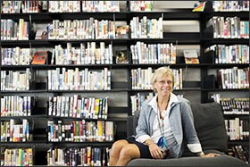 School librarian Michelle Luhtala said, like many librarians, her job now “revolves around trying to shift the way we think to meet the needs of millennial learners.”