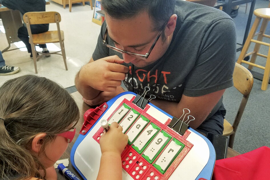 One Student Visual The Challenge of Teaching Students With Visual Disabilities From Afar