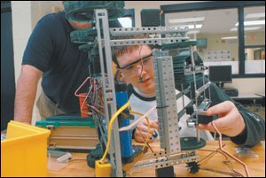 Robot-building is a part of the hands-on education students receive at Soddy-Daisy, where the engineering academy was founded just four years ago. School officials are hoping that the small-school setting, high academic standards, and technological tools will help prepare kids like Alex Sheinfeld for both college and the work force.