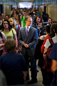 Ryan Imbriale, principal of Patapsco High School & Center for the Arts in Dundalk, Md.