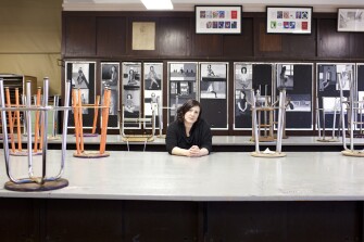 Jacqueline Malanga: An art teacher at High School For Fashion Industries in Chelsea. How do you feel right now? Glad to be here, relieved that it’s the end of the day. I have a lot to do for tomorrow, but if I go home I will crash. I constantly think about how to take time for myself and not get completely enveloped, but I do.