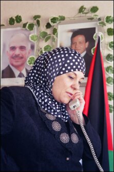 Muna Mu'taman, managing director for general education and student affairs, and one of the highest-ranking women in the Jordanian Ministry of Education. She is the first woman ever to hold that prestigious job.