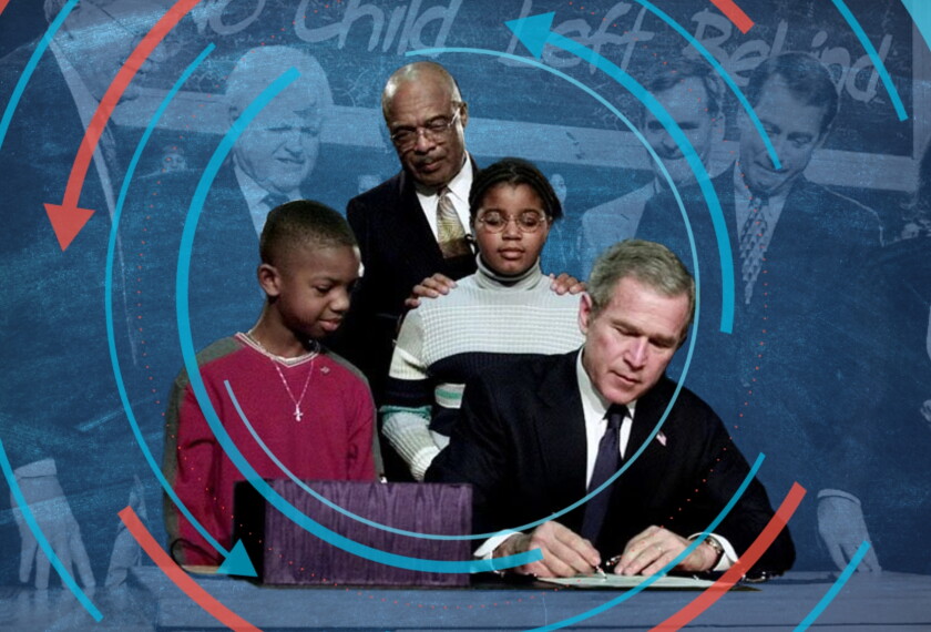 Signing Rfs W. Bush Why Can't We Leave No Child Left Behind ... Behind?