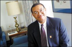 President Ronald A. Williams of Prince George's Community College in Largo, Md., is concerned that the school has had to turn away qualified applicants and increase costs to its students. 