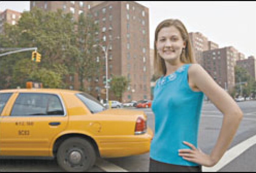 New York City's schools helped lure math teacher Tiffany Judkins by subsidizing her Stuyvesant Town apartment near the Lower East Side.