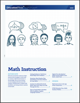 Spotlight on Math Instruction Cover