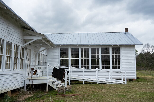 The school is not listed on the National Register of Historic Places.