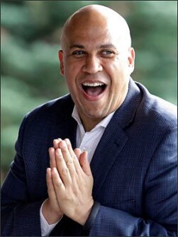 Newark Mayor Cory Booker, a Democrat, has voiced support for private school vouchers despite the prevailing views of many in his party.