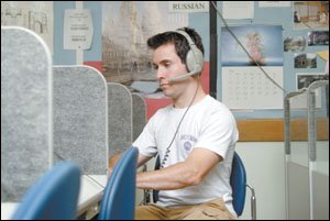 The fact that the Iron Curtain came down decades ago doesn't bother Jimmy Lodge. Because most other schools have long since dropped Russian classes, he and fellow Glastonbury students are recruited more ardently by colleges and companies.