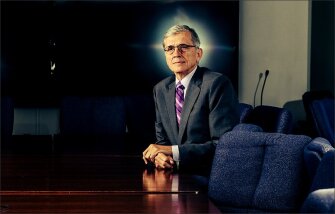 Federal Communications Commission Chairman Tom Wheeler at his offices in Washington.