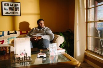 Chrissell Rhone moved from New Orleans to his grandmother’s home in Picayune after Hurricane Katrina.