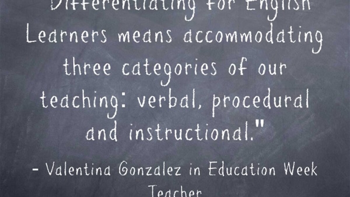 Response Ways To Differentiate Instruction For Ells Opinion Response Ways To Differentiate Instruction For Ells Opinion