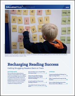 Spotlight on Recharging reading success Cover