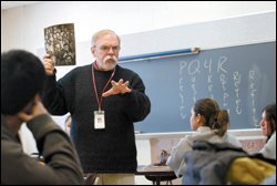 Dennis Szymkowiak is an English teacher at Mundelein High School.