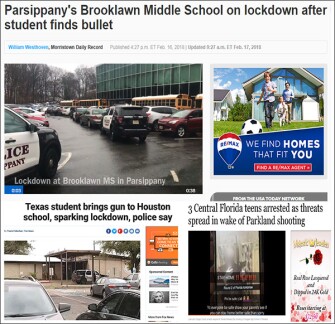 Schools around the country have been on edge since the Parkland shootings, many of them shutting down in response to copycat threats. Police have fielded dozens of threats, many on social media.