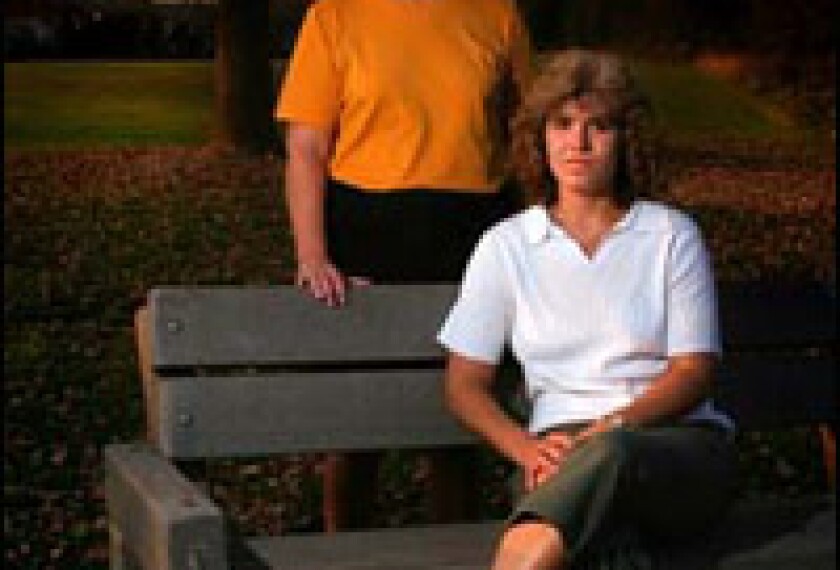 Kathy Baker and Wendy Bonekemper