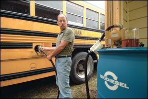 Bob Pollard's conservation lessons now drive the whole school.