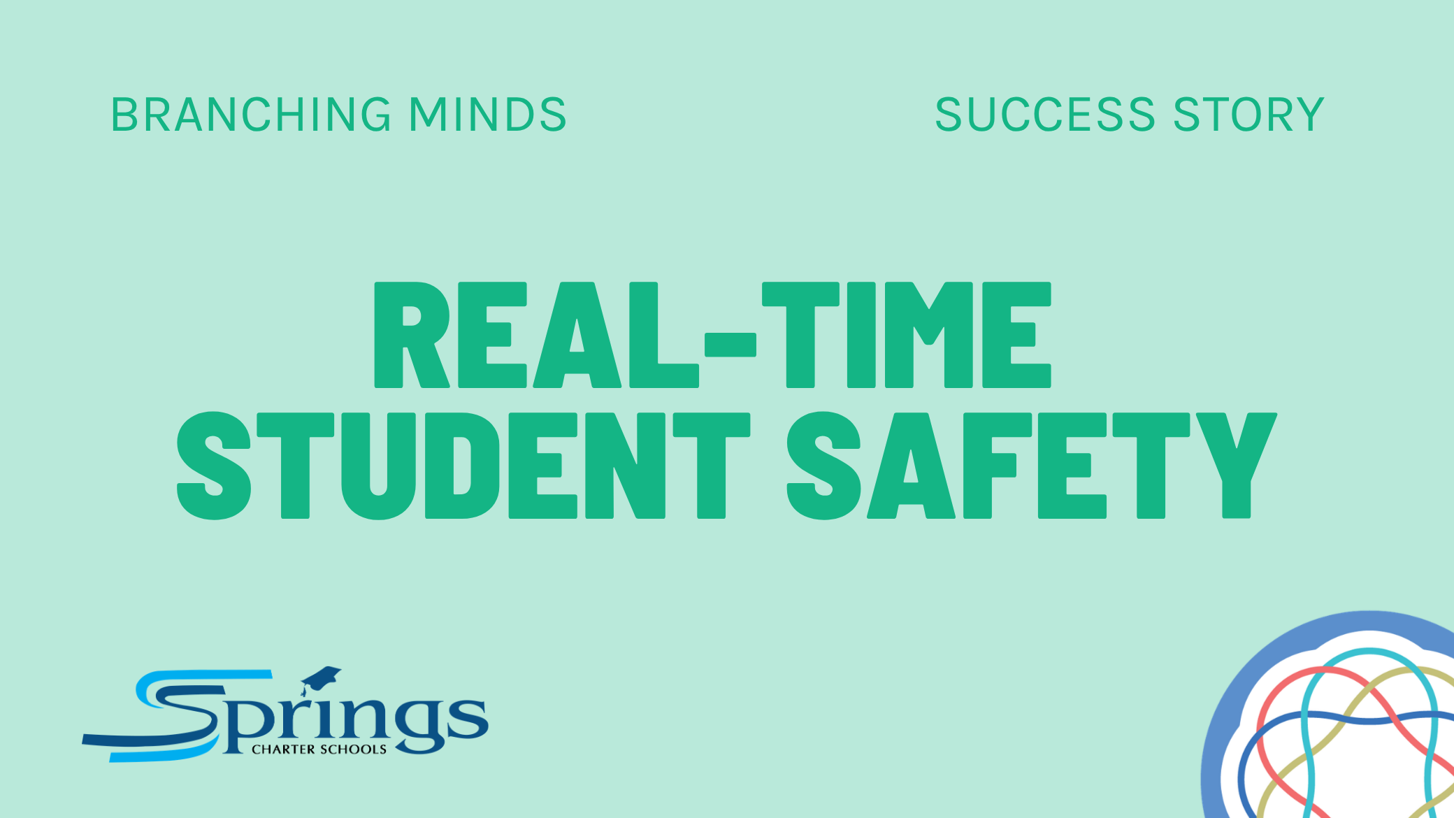 Branching Minds Success Story - Real-Time Student Safety, Springs Charter Schools